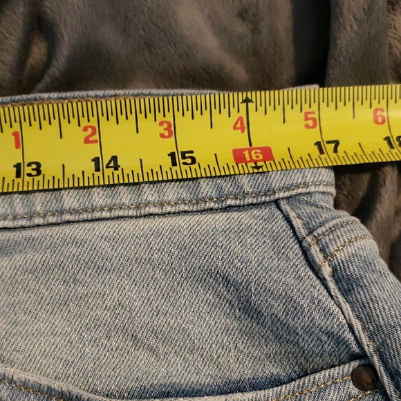 a.n.a Light Blue Denim Pencil Skirt - Picture 6 of 7